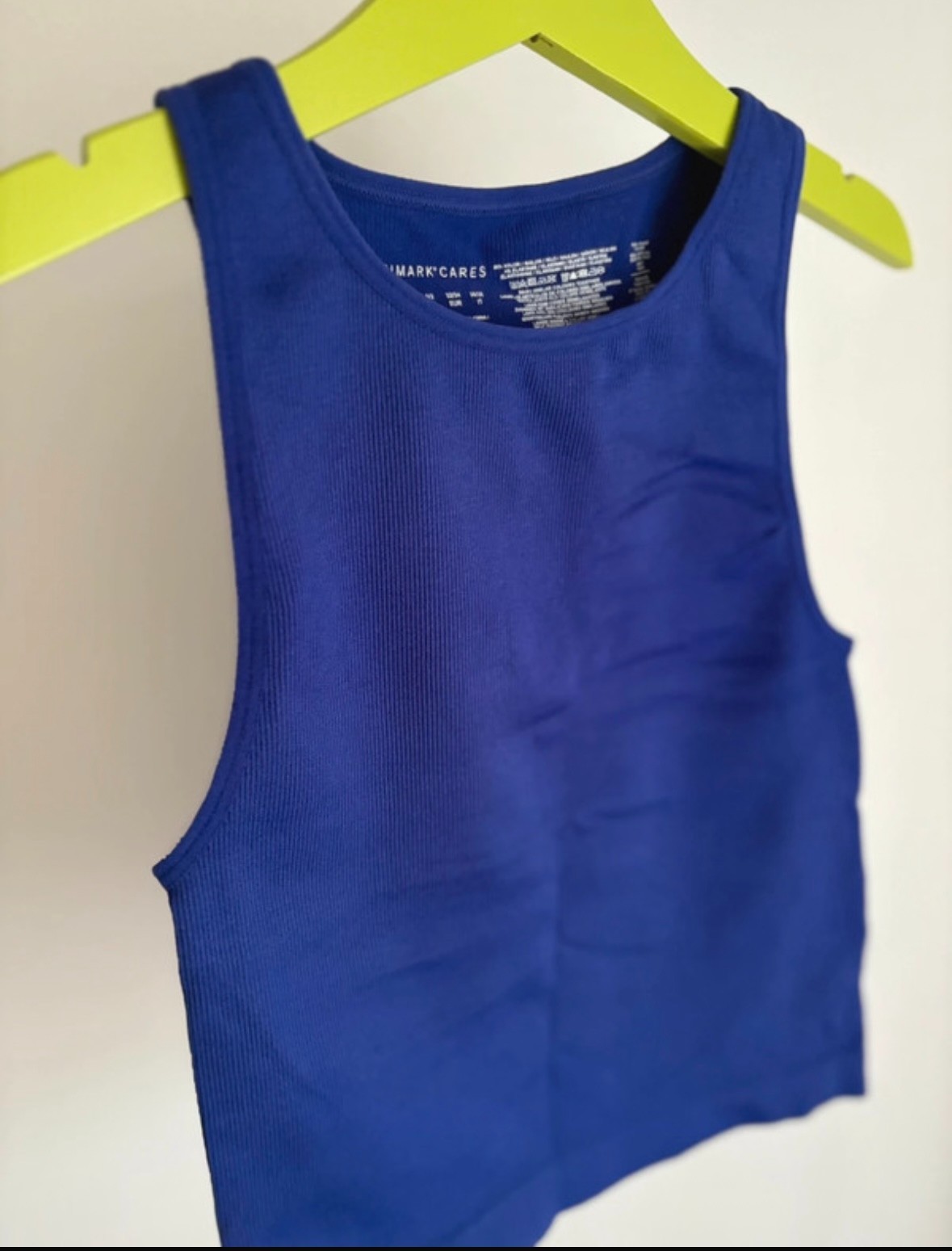 Primark Blue Fitted Top Size XXS