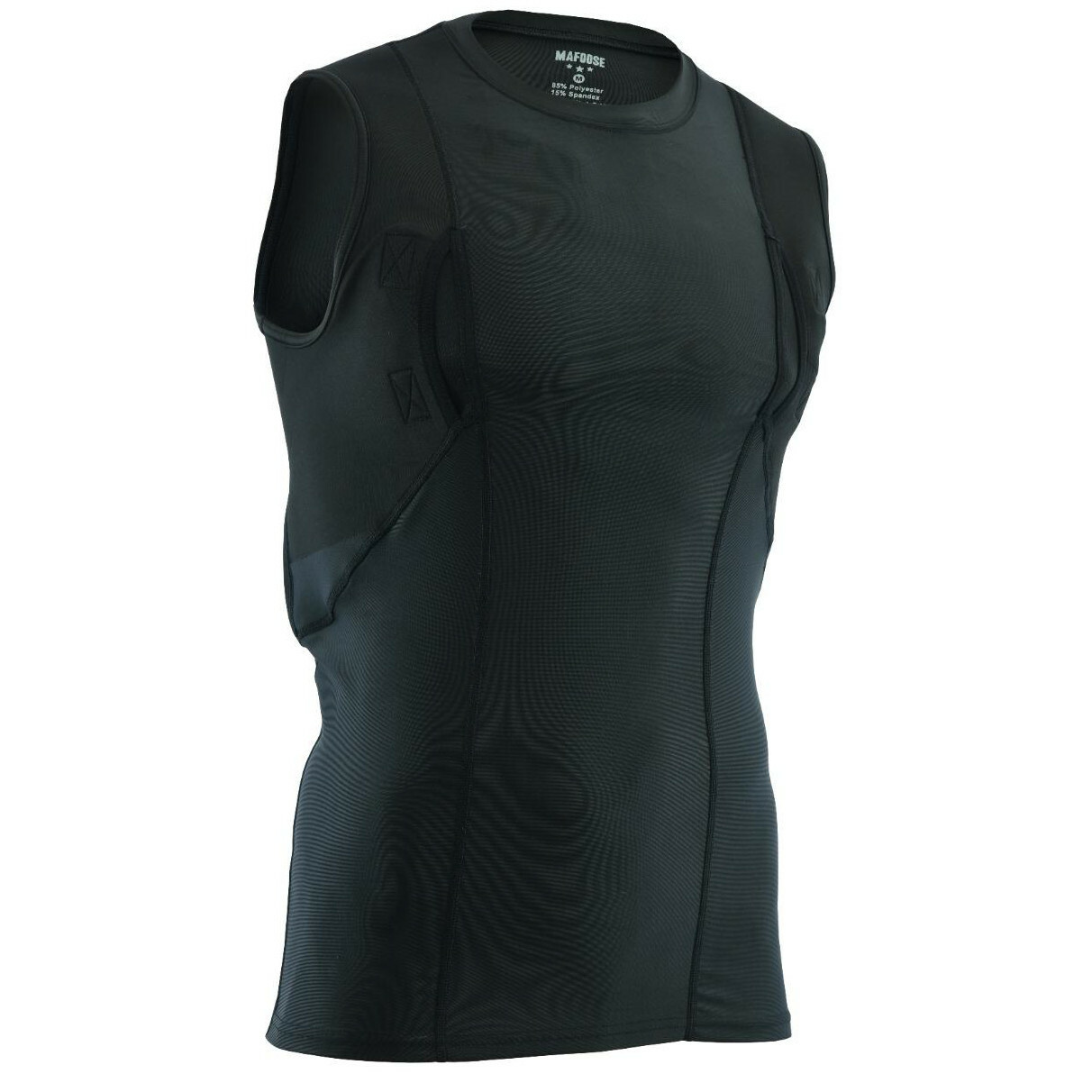 Mafoose Men’s Tank Top Sleeveless Concealed Carry Gun Holster Shirt Medium – 4XL