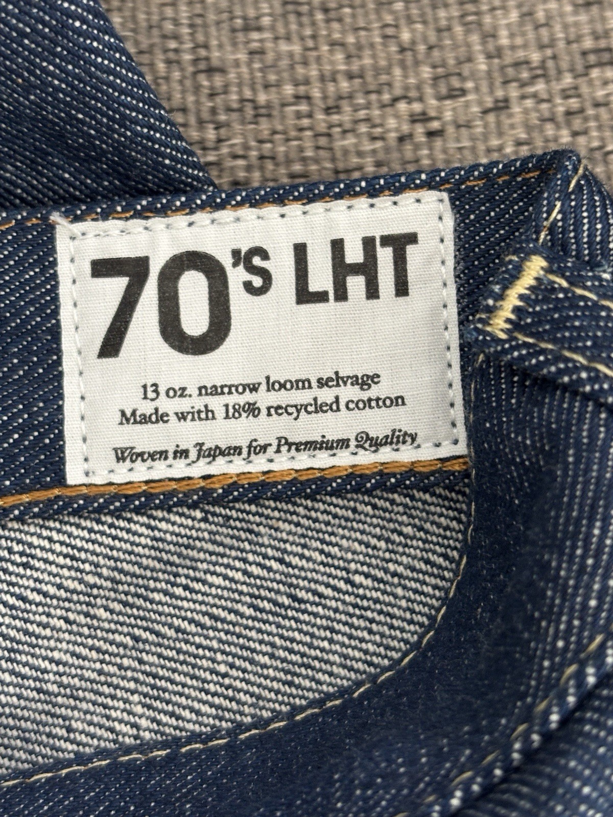 LEE Jeans 101 Japan Sanforized Selvedge Denim Made in Italy Men’s Size 36×32