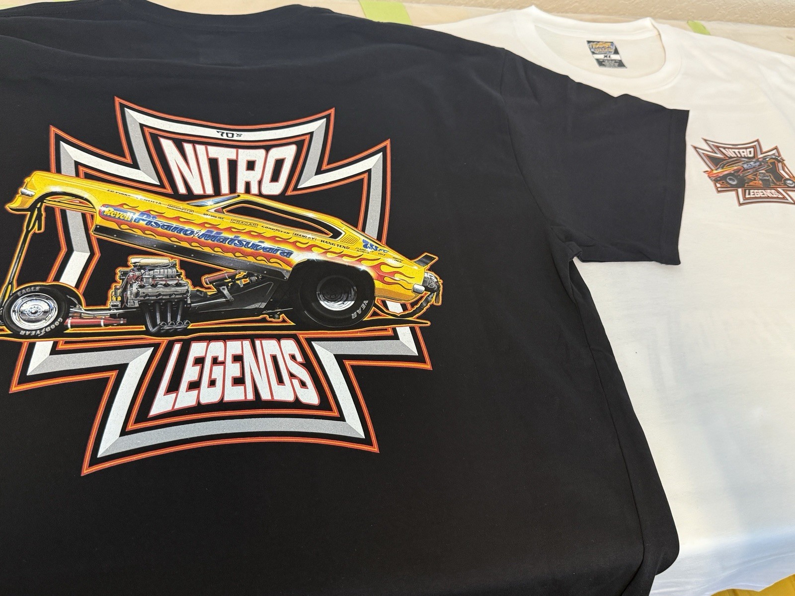 NITRO LEGENDS Candies & Hughes Cuda Funny Car (299-004) T-Shirt