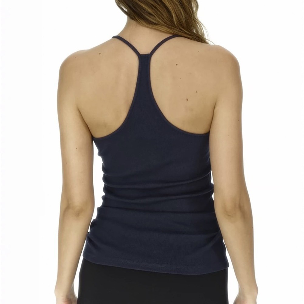 Women’s Comfort-Focused Sleeveless Vest with U Neck and Stretch Paneling