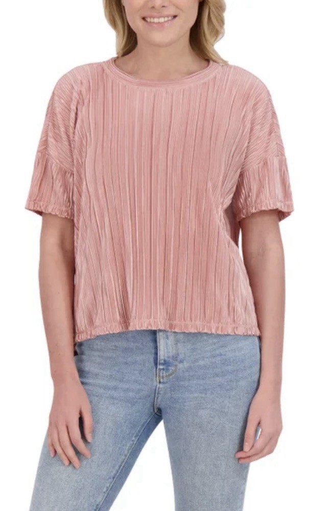 Andrew Marc Women’s Lot of 3 Plisse Tops Pick Your Size NWT