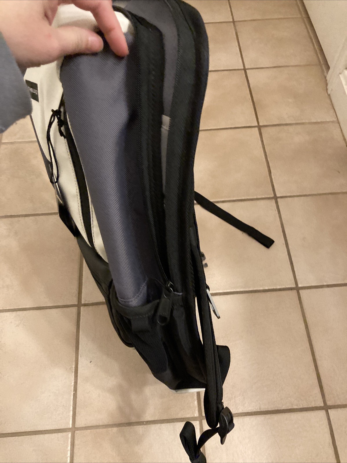 Timbuk2 Alcatraz Backpack Water Resistant Laptop Bag Air Mesh Back Cyclode Logo