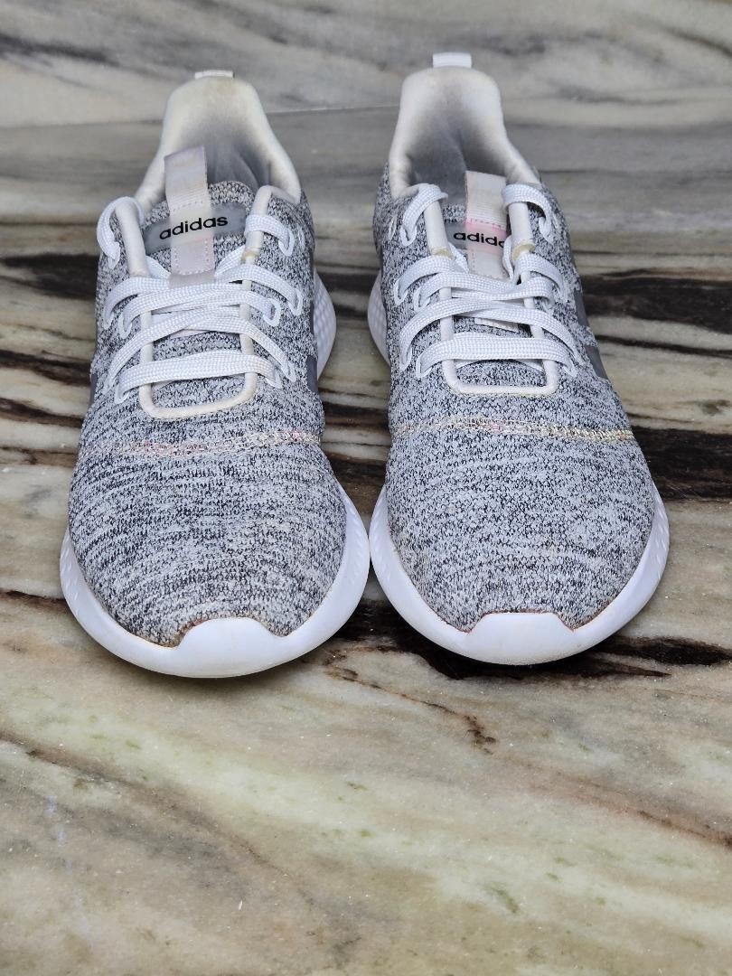 Women’s Adidas Puremotion Gray Athletic Shoes Size 8.5