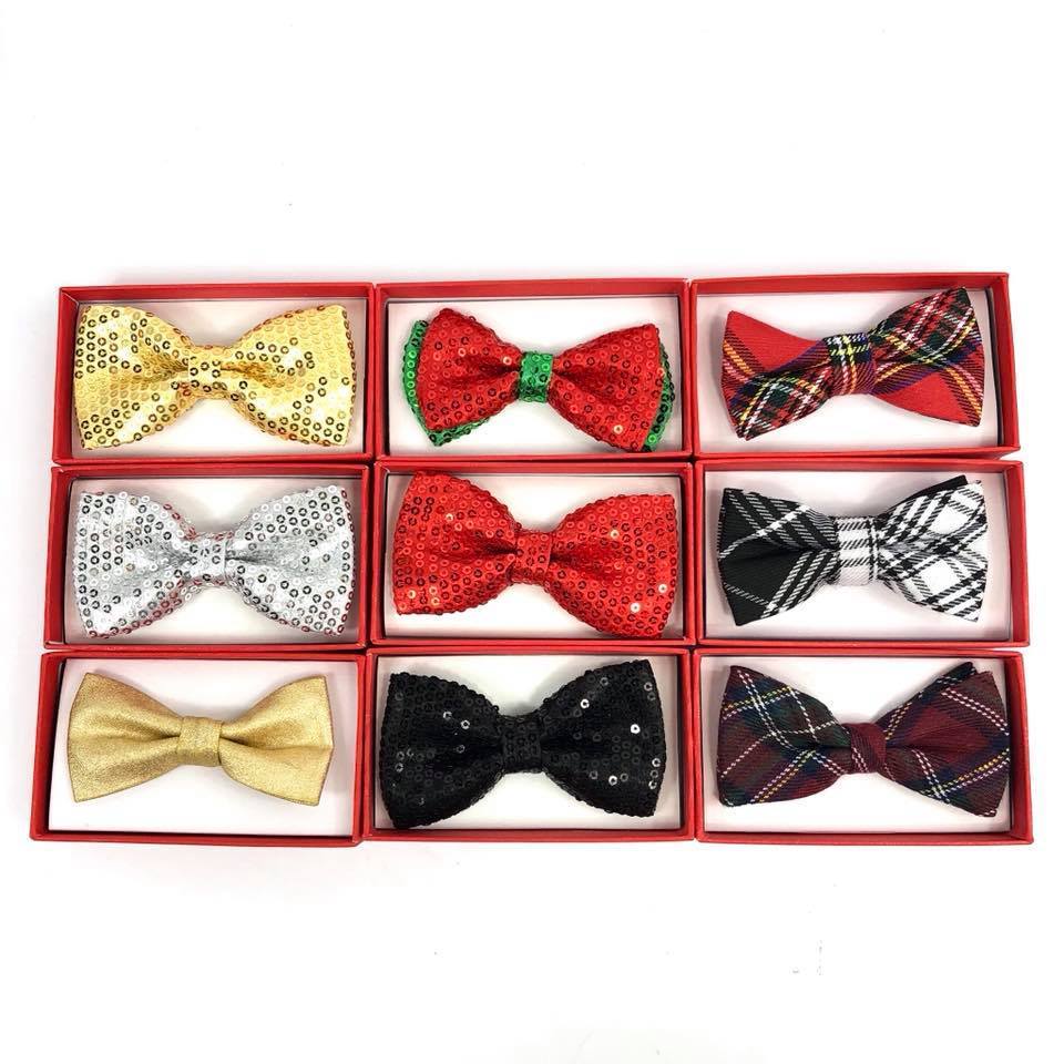 Christmas Party Wedding PreTied Clip on Bow Tie for Toddler new born Baby Child