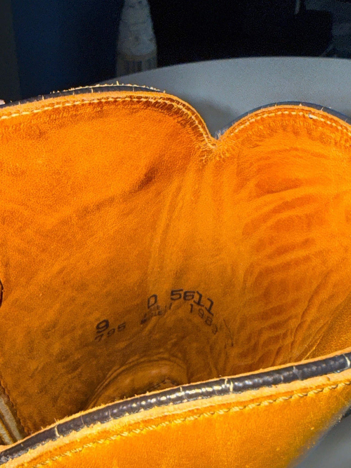 Men’s Leather Western Boots with Vibram Resist-Oil Soles