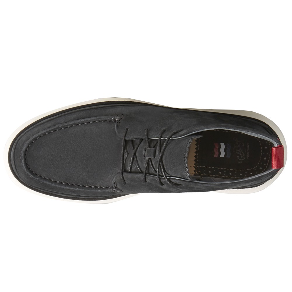 Sperry Gold Cup Commodore Plushwave Round Toe Chukka Mens Black Casual Boots ST