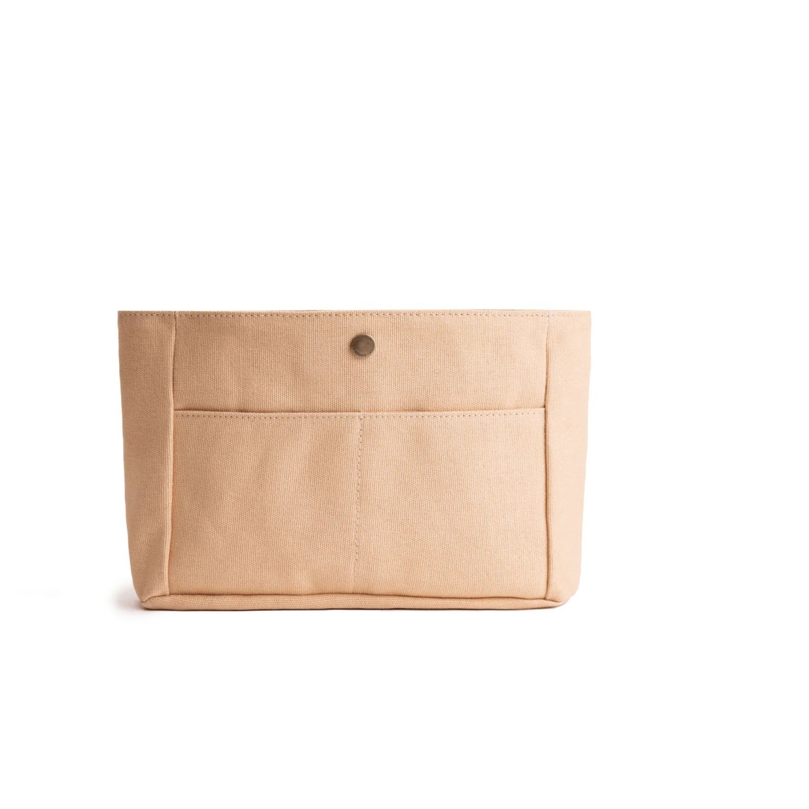 Portland Leather Goods Canvas Purse Organizer Insert Size Small in Color Sesame