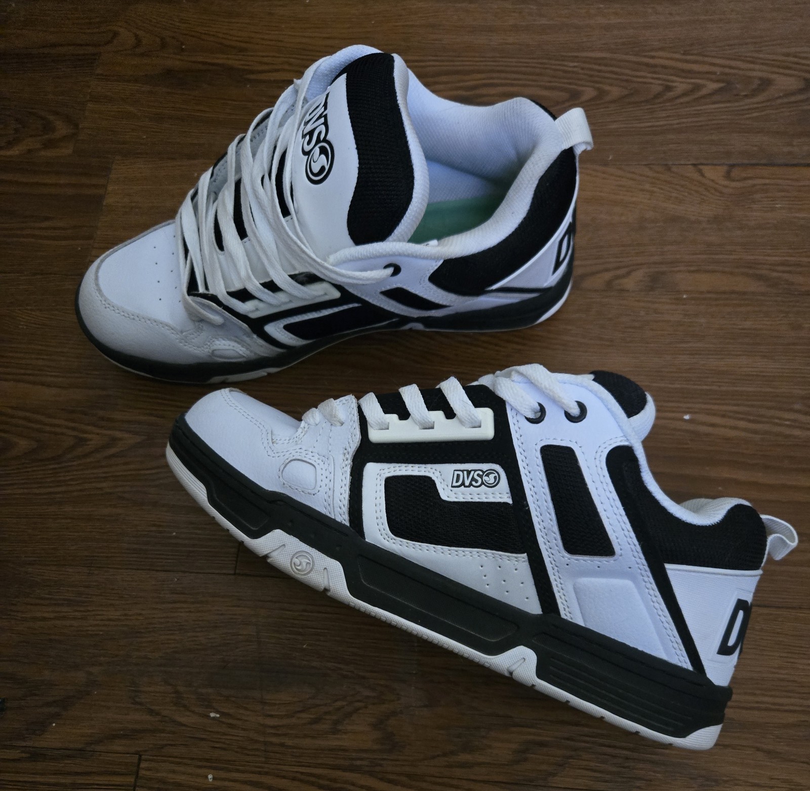DVS Comanche Men’s Skate Shoes Black/White, Size 11