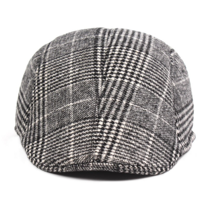 Men’s Newsboy Octagonal Cap Retro Beret Hat Vintage Ivy Flat Cap Casual Gatsby