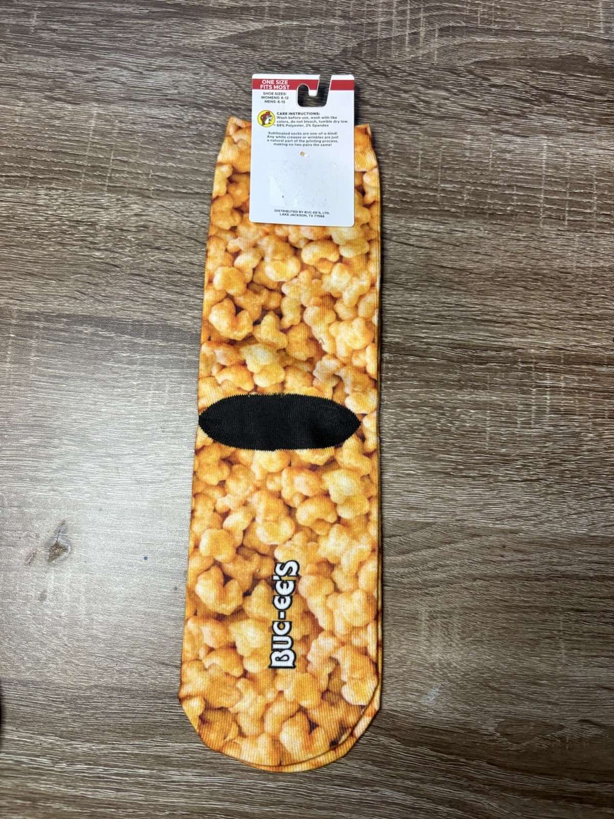 Buc-ees Beaver Nuggets Crew Socks