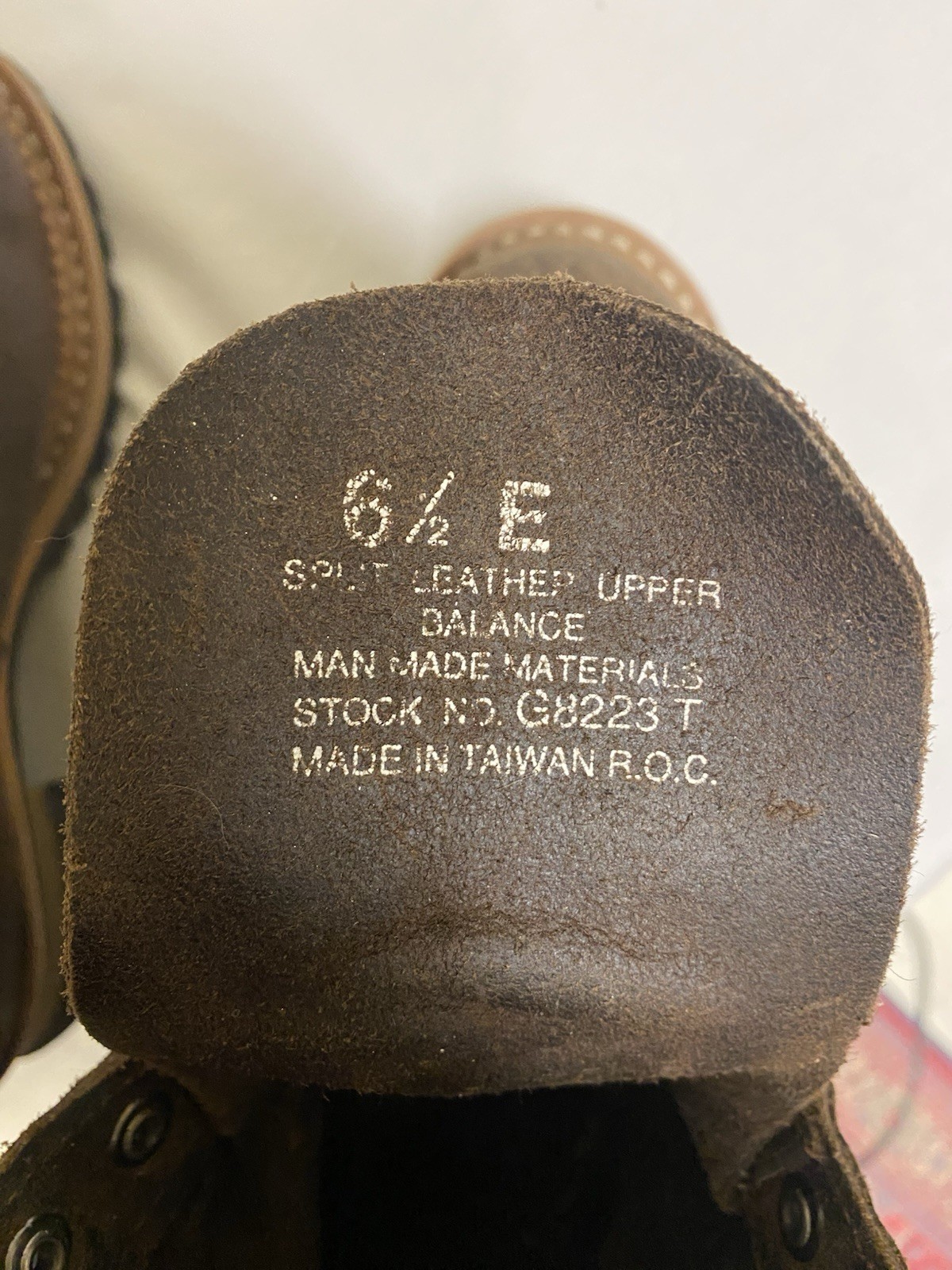 Georgia Boot 6.5 E Logger Split Leather Lug Sole G8223T Steampunk Cosplay