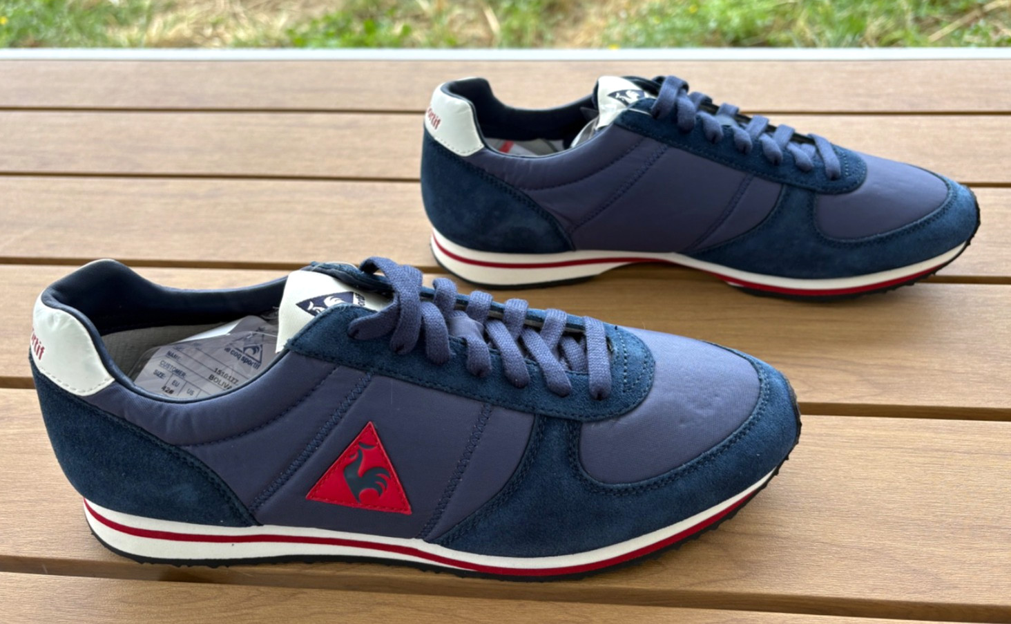 Le Coq Sportif Mens Bolivar Nylon Sneakers Athletic 42 Shoes Trainers Sneakers 9