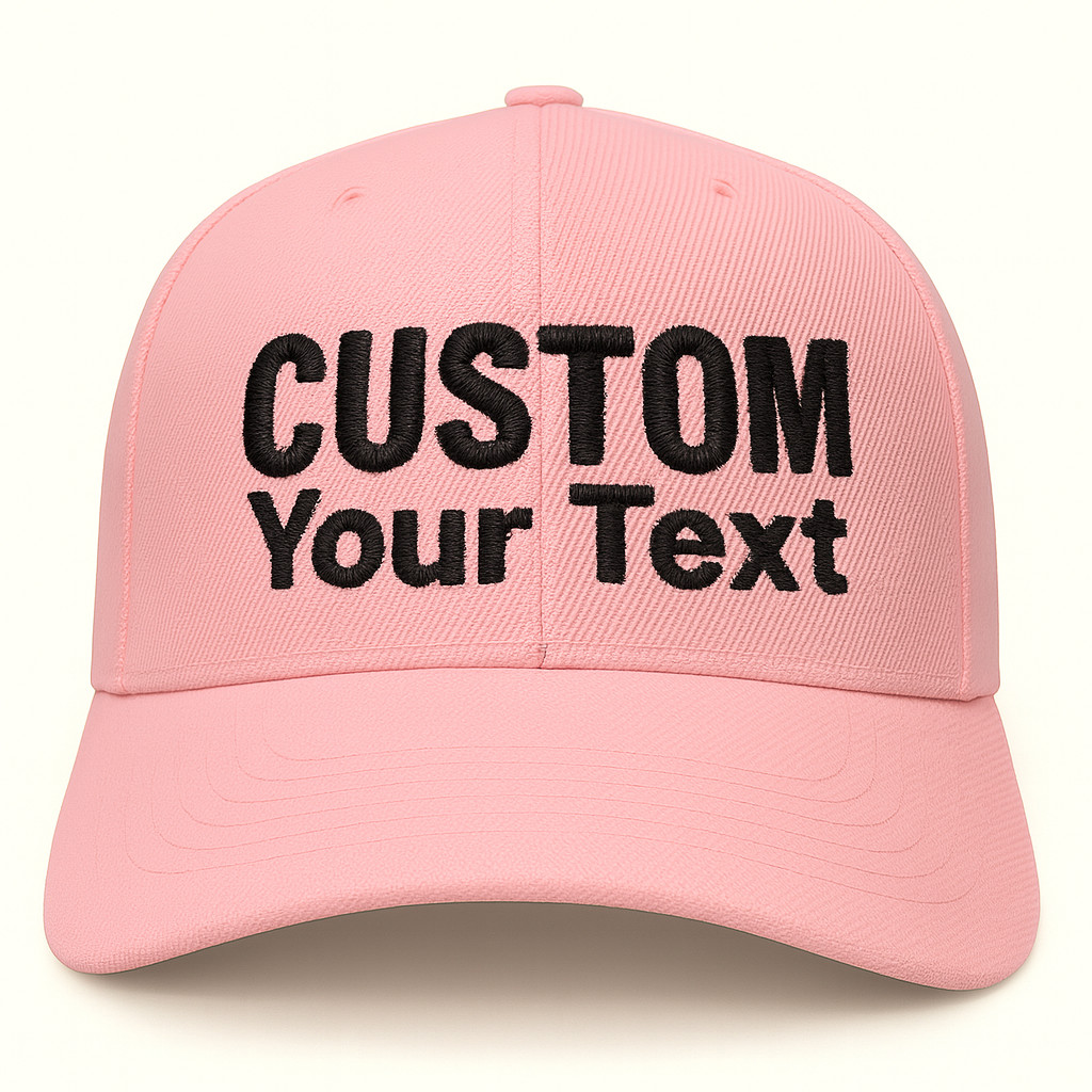 Custom Embroidered Baseball Cap Personalized Text Dad Hat with Your Own Message