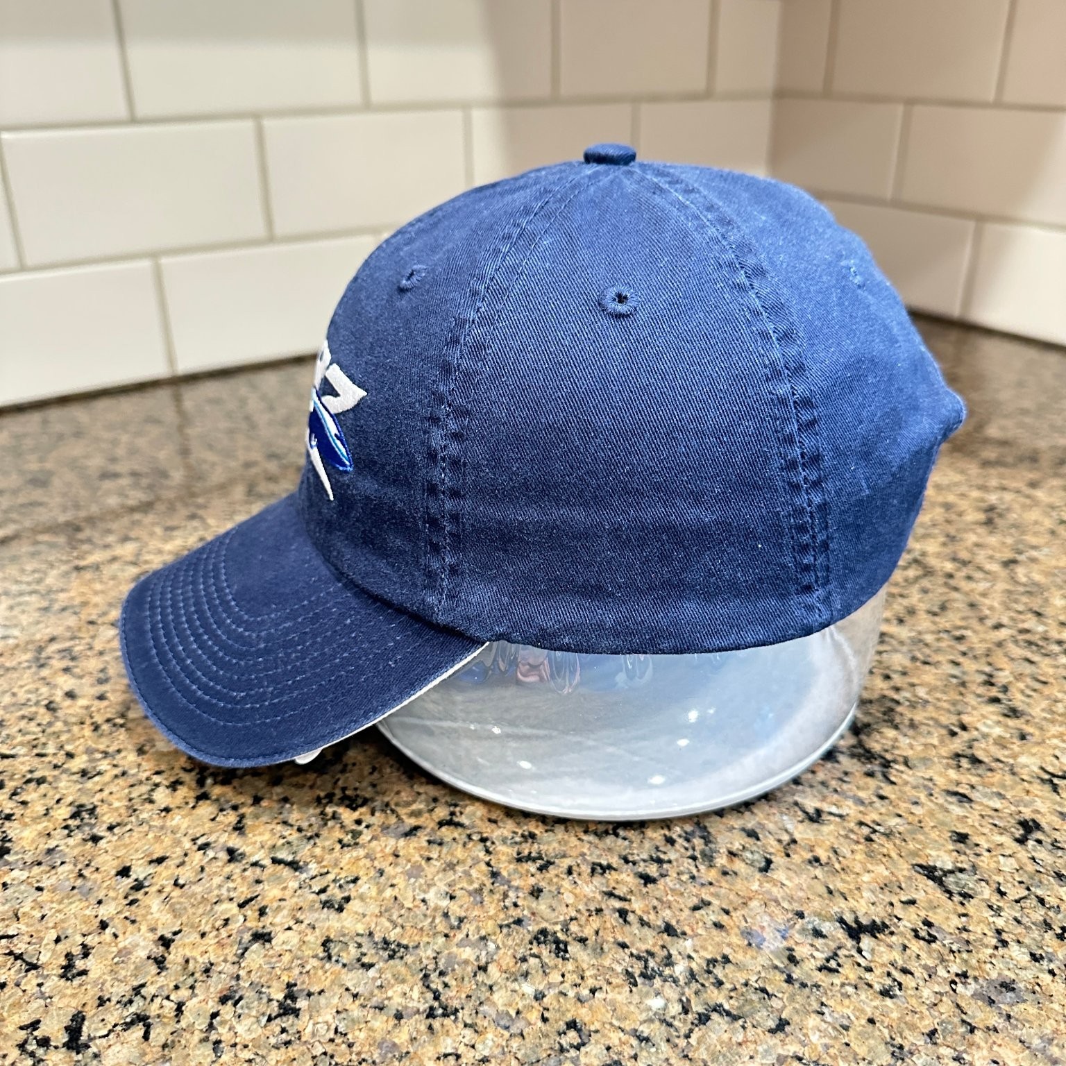 Boeing 787 Dreamliner Baseball Cap Men’s Adjustable Navy Blue Pilot Hat
