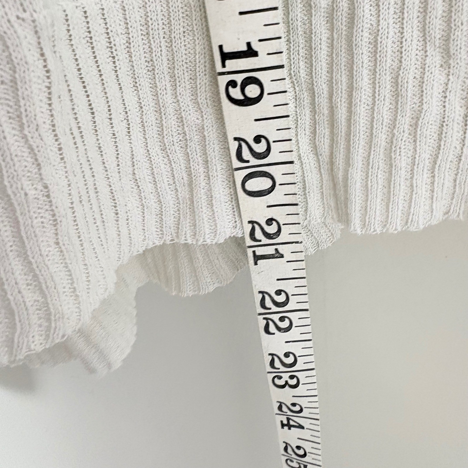 Eileen Fisher TFP Lightweight Sweater Women’s Large White Organic Cotton Knit