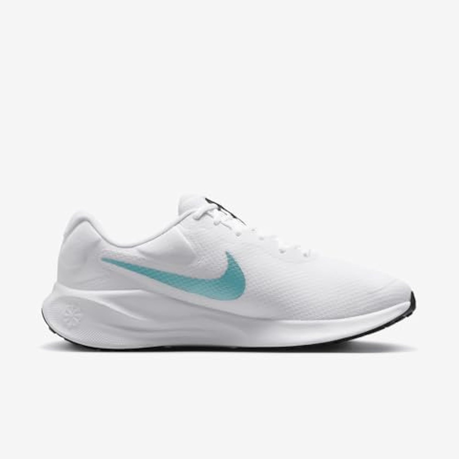 Nike Revolution 7 Men’s Road Running Shoes (FB2207-103, White/Pure Platinum/Dust