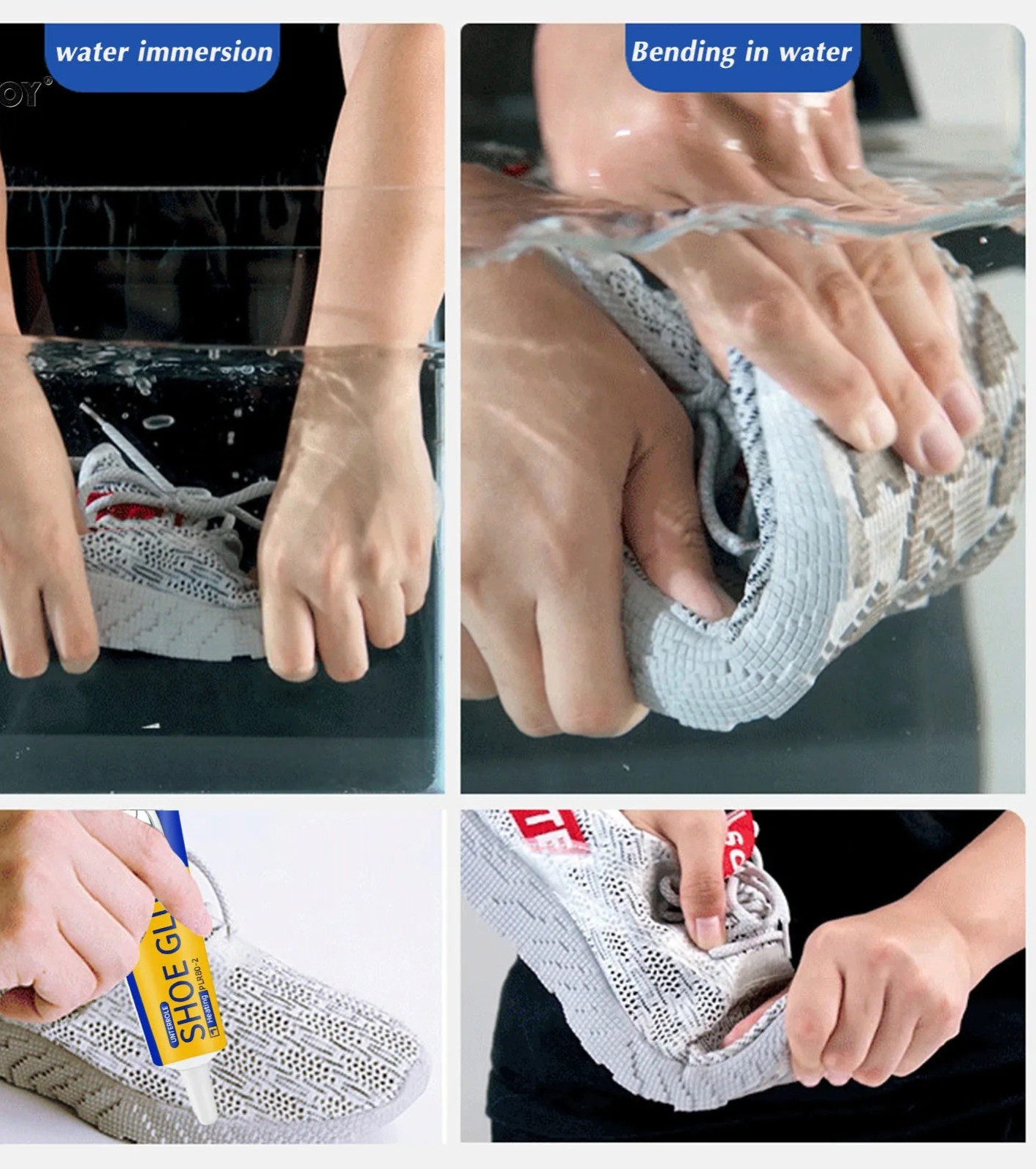 Super Strong Shoe Glue 60ml Waterproof Repair Adhesive for Sneakers Leather