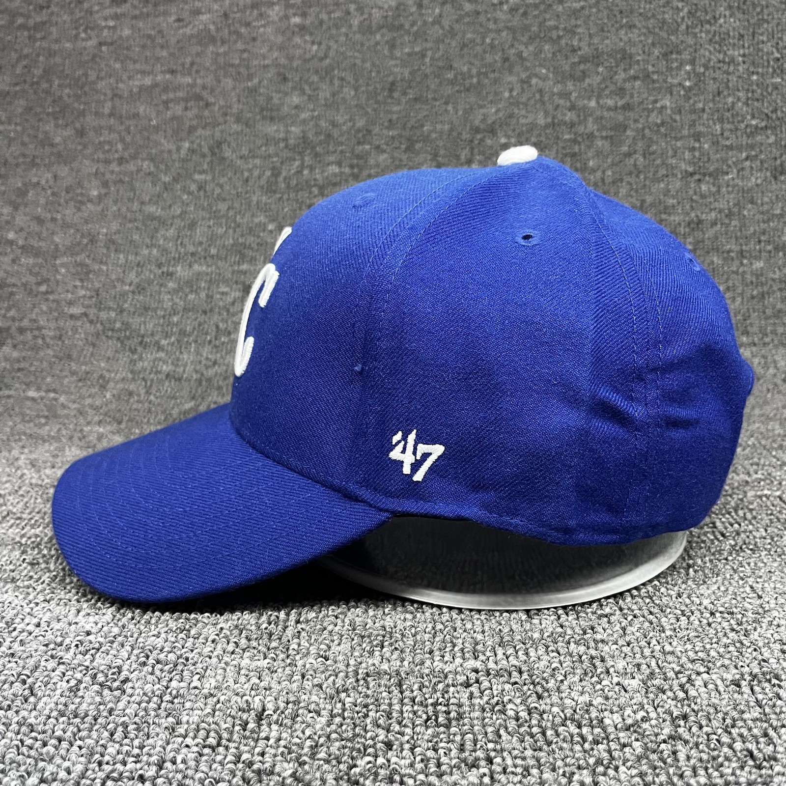 ’47 Brand Kansas City Royals Strapback Dad Hat Blue One Size MLB