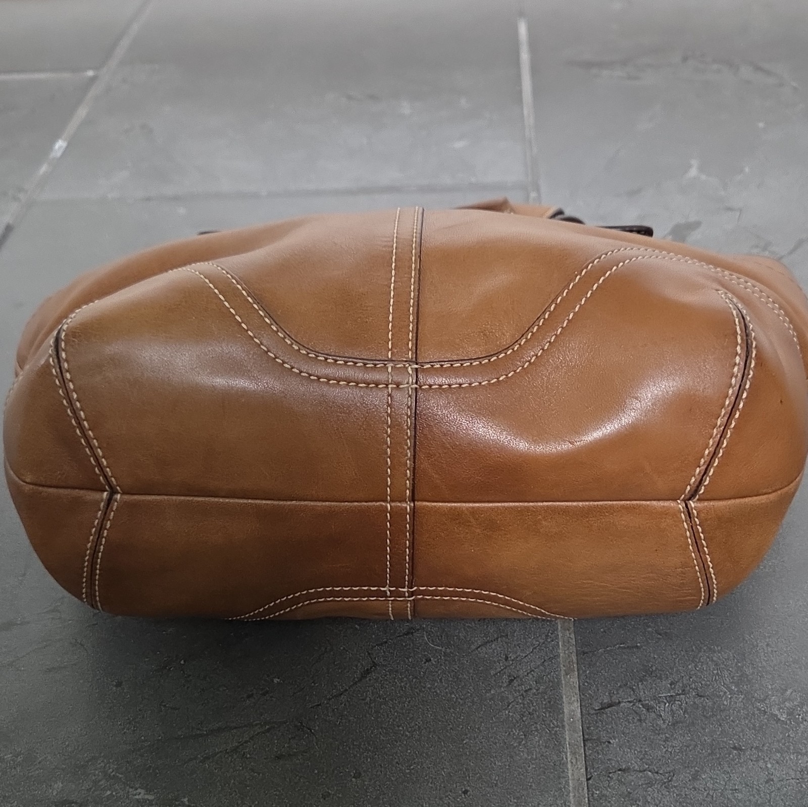 Y2K Vintage Coach Brown Soho Soft Leather Tote
