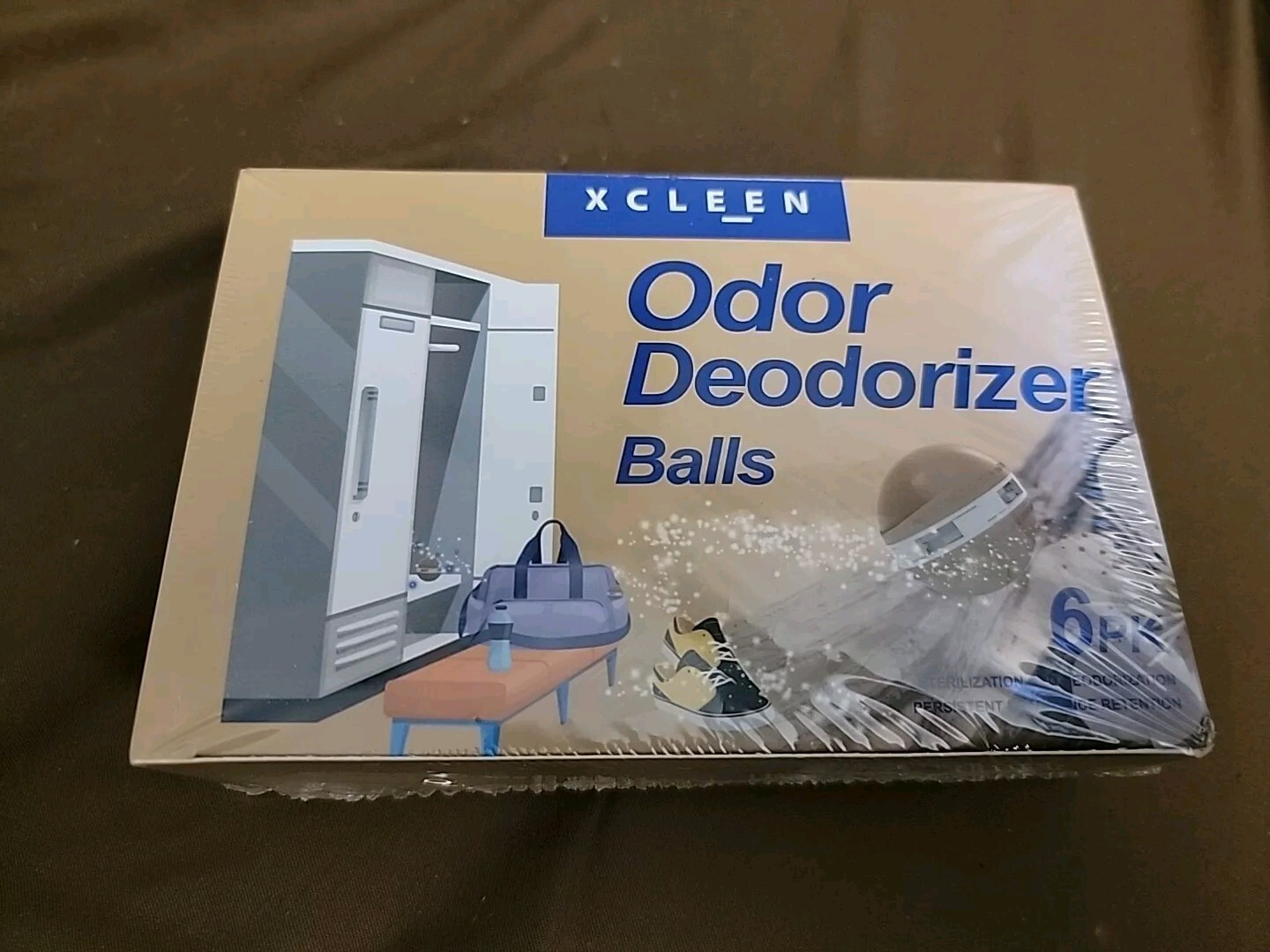 Xcleen Odor Deodorizer Balls 6 Pack
