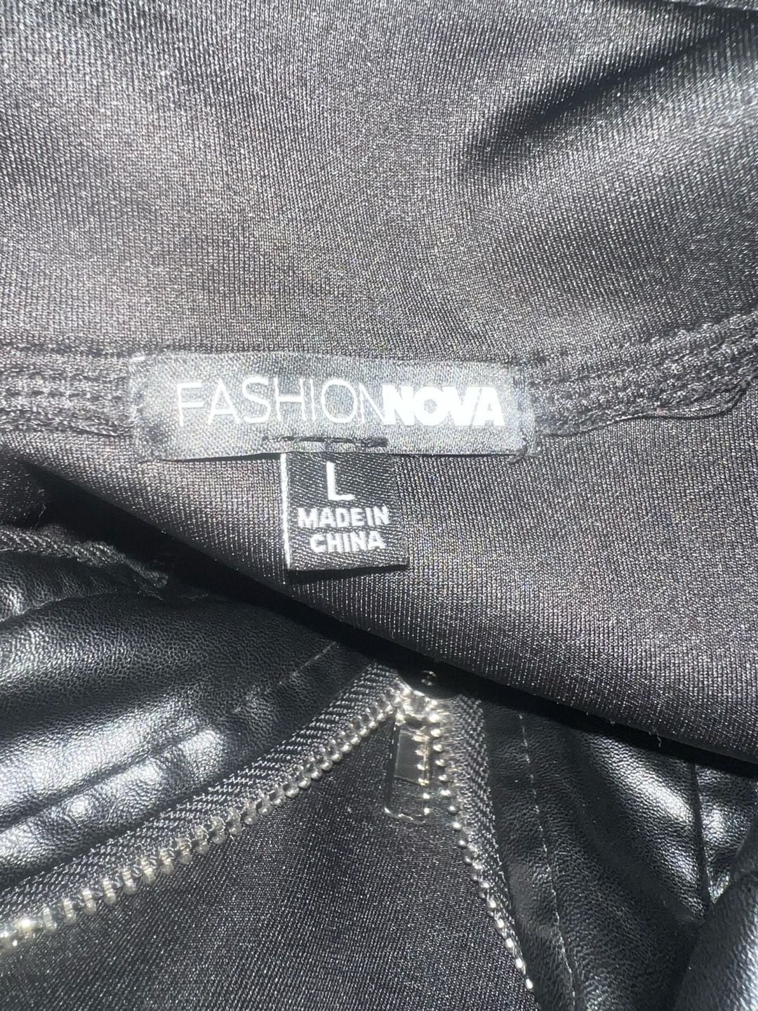 Fashion Nova Street Style Babe Cropped Quarter-Zip Jacket