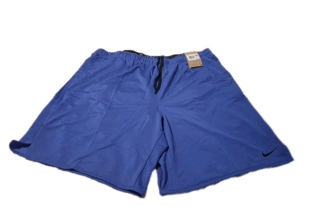 Nike Totality Training 9” Blue Standard Shorts Mens 3XL Tall New