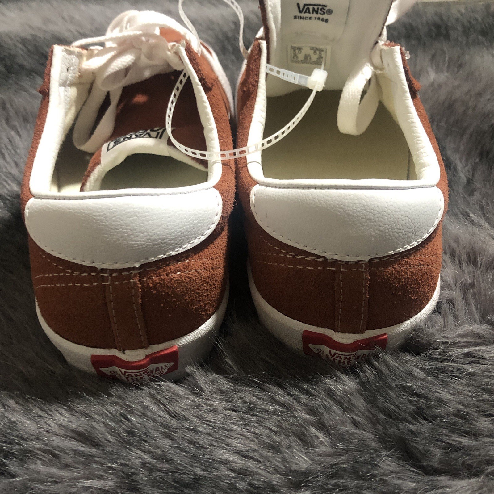 Vans Color Theory Sport Low Skate Sneakers Shoes Auburn, Size 5M/6.5W,751505