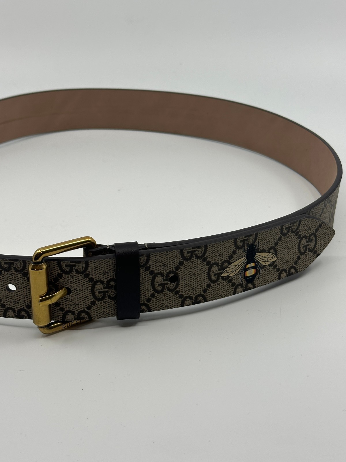 Tiger Brown MonoGucci Mens Belt
