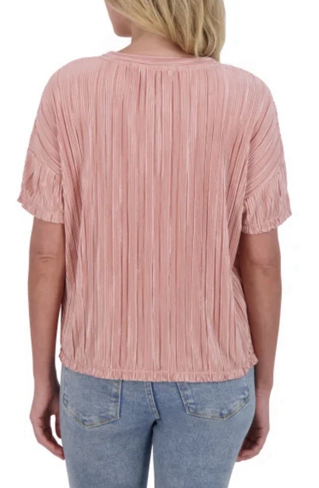Andrew Marc Women’s Lot of 3 Plisse Tops Pick Your Size NWT