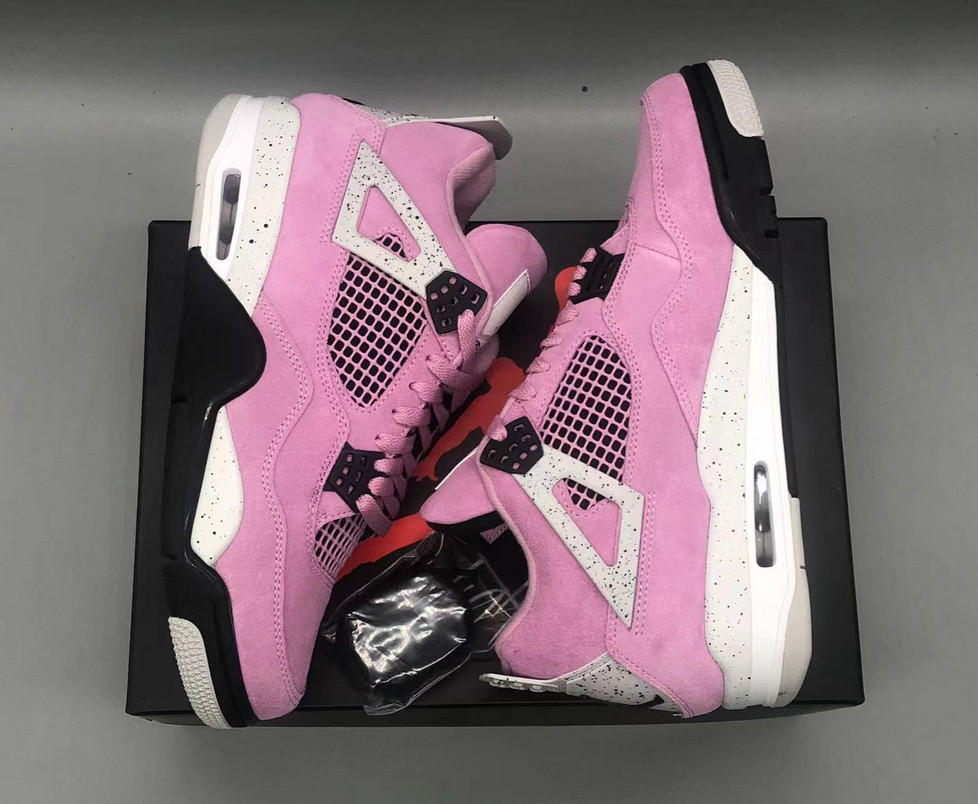 Jordan 4 Retro “Orchid” Men/Women Mid Top Basketball Shoes