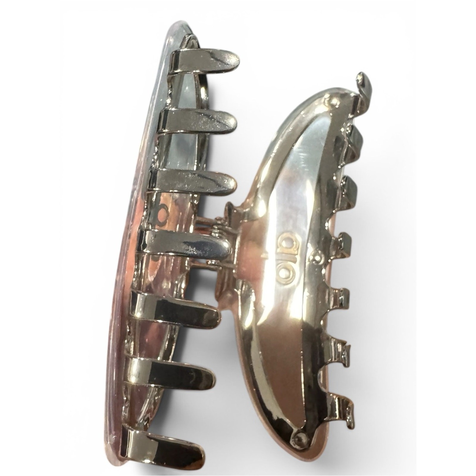 Alo Yoga Acrylic Illusion Claw Clip – Clear Acetate/Chrome