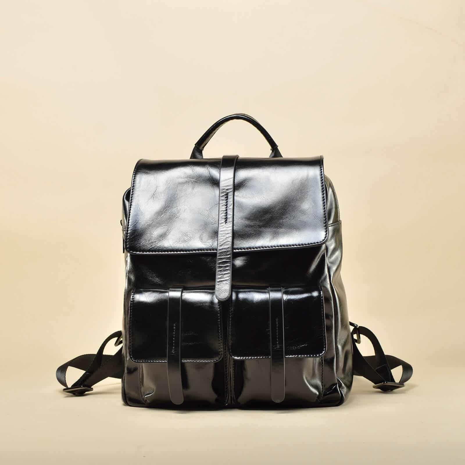 Erivis Brown Luxury Womens Leather Bag Large Capacity Casual School Fashion