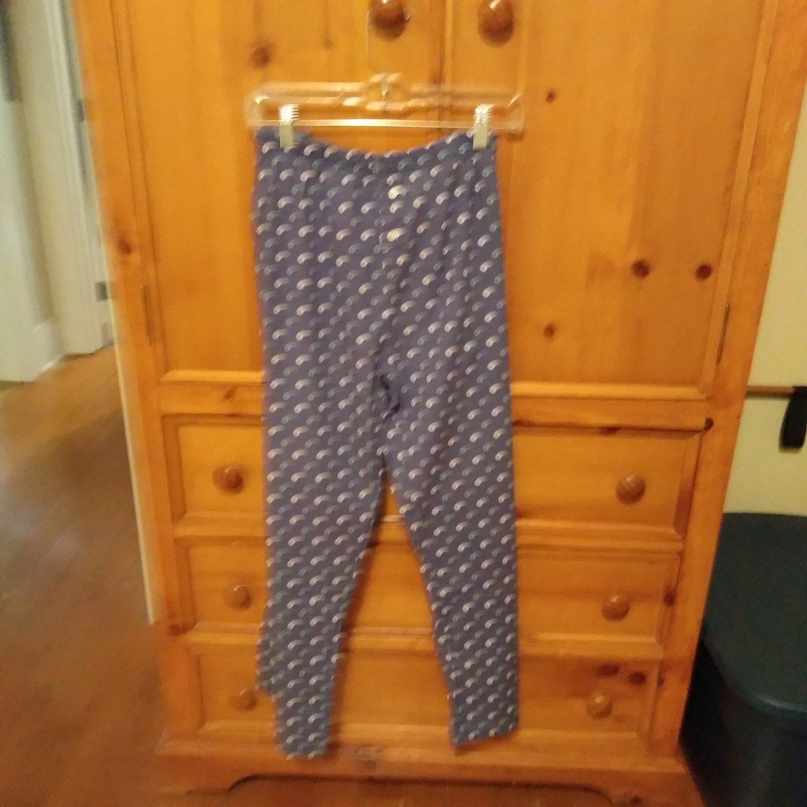 Women’s 100% Cotton Pajama / Lounge Pants by Indigo XXL, Elastic waist