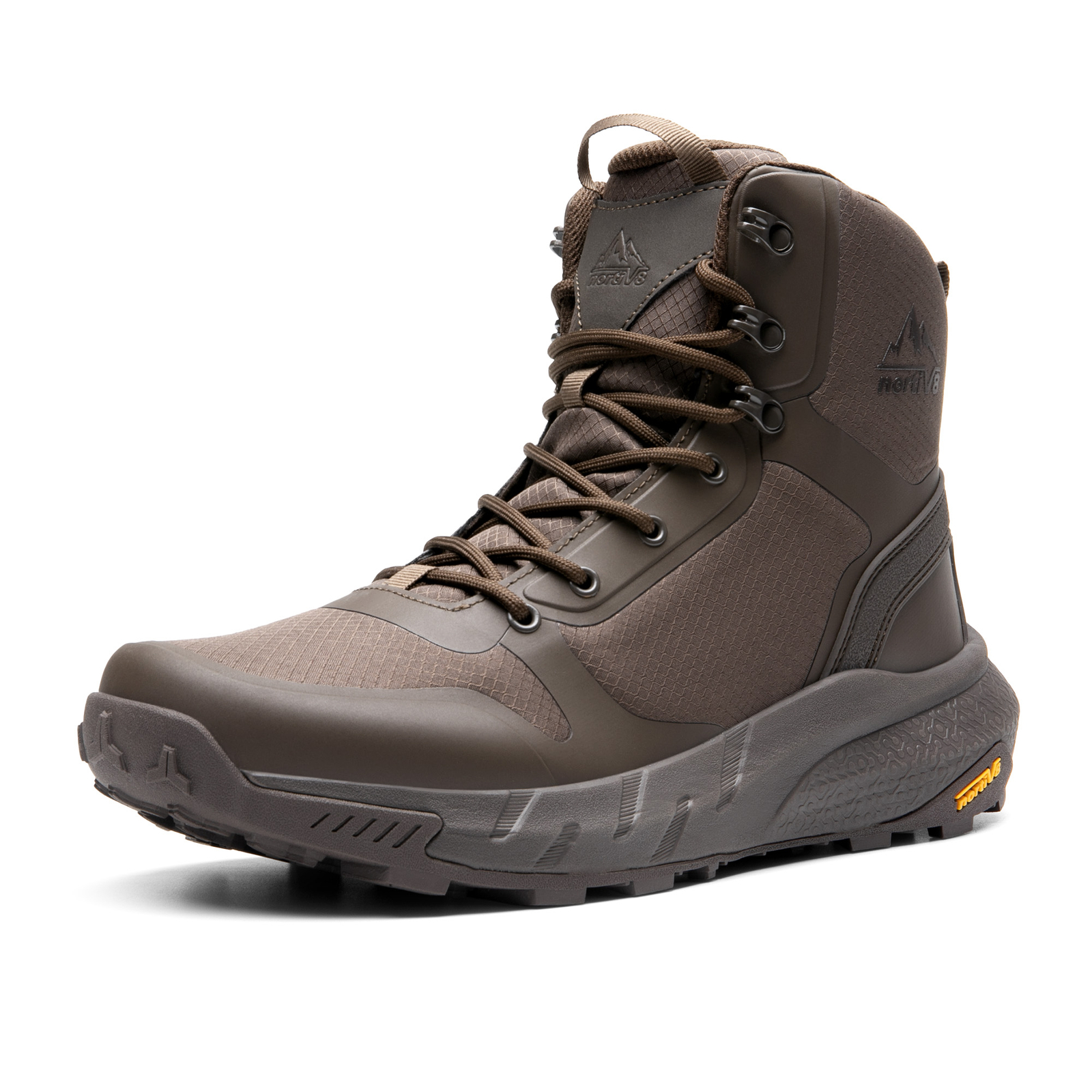 NORTIV 8 Men’s Military Tactical Boots Lightweight Motorcycle Combat 8 Inches