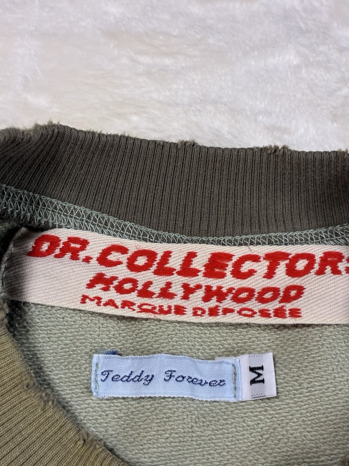 Dr Collectors Teddy Forever Camp Joshua Tree Staff Sweatshirt Pullover Crewneck