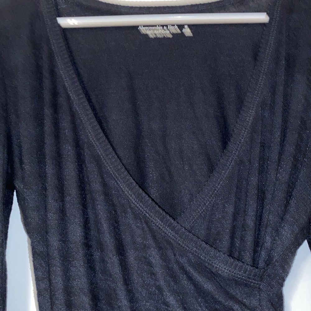 Size M V-neck sweater bodysuit from Abercrombie