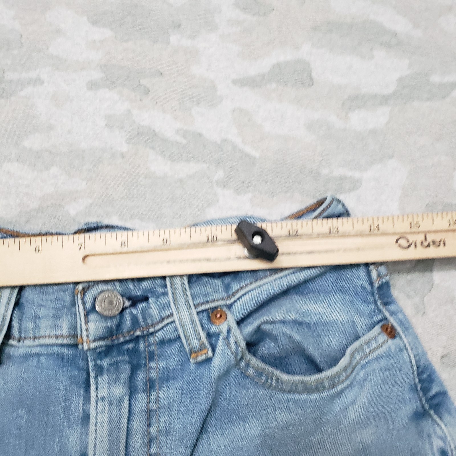 Levi’s 514 Jeans Mens 29×32 Blue Straight Pockets Denim Medium Wash