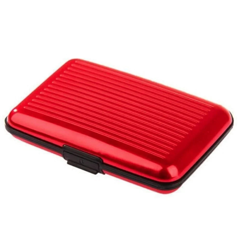 Aluminum RFID Blocking Credit Card Holder for Men & Women Stylish Travel Wallet