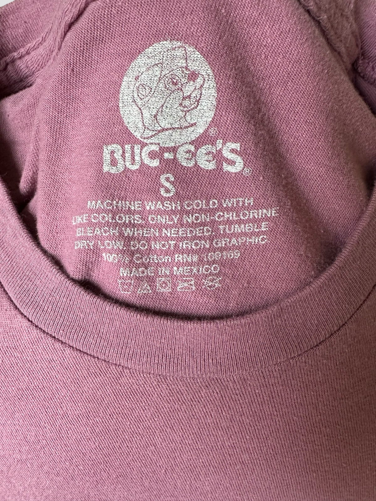 Buc-ees Colorado T-Shirt Mauve Pink Floral Beaver Logo Womens S Cotton