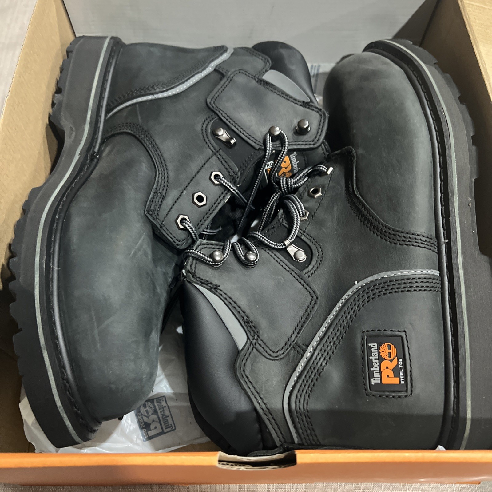 Timberland PRO Men’s Pit Boss 6″ Steel Safety Toe size 12