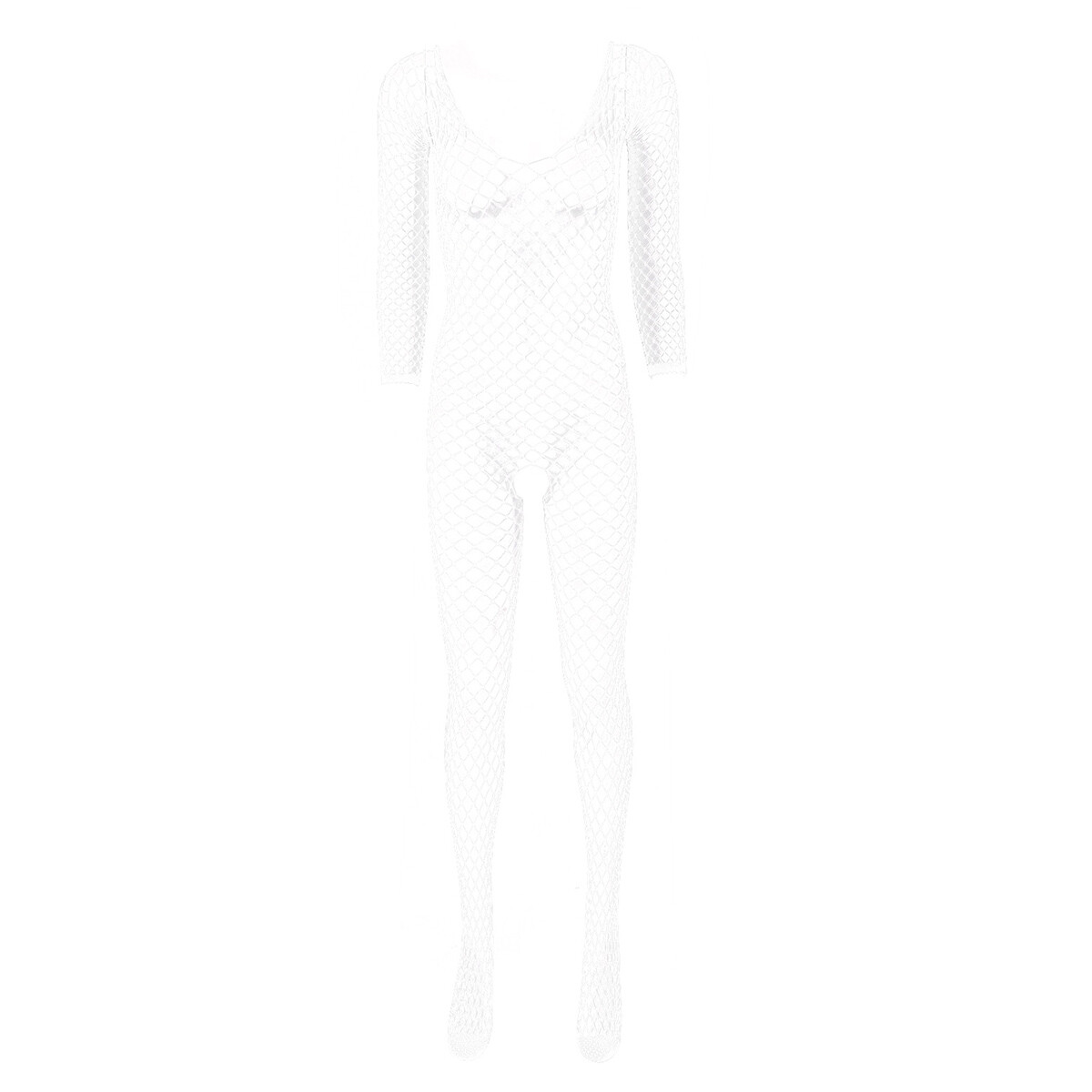 Women Bodysuit Sexy-Lingerie Fishnet Body-Stocking Babydoll Sleepwear Nightwear