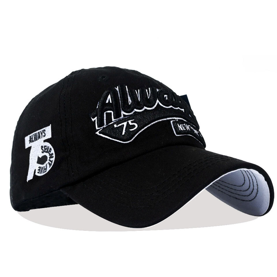 Adjustable Men Women Cotton Baseball Ball Embroidery Letter Hat Hip hop Trucker