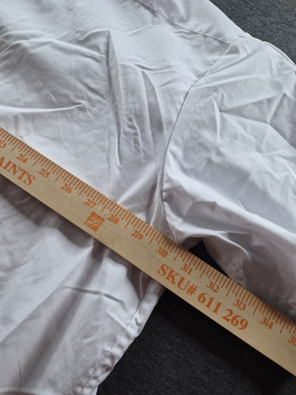 Urban Patrol GardaWorld Security Shirt White Size 20 65% Polyester Fiber Stretch