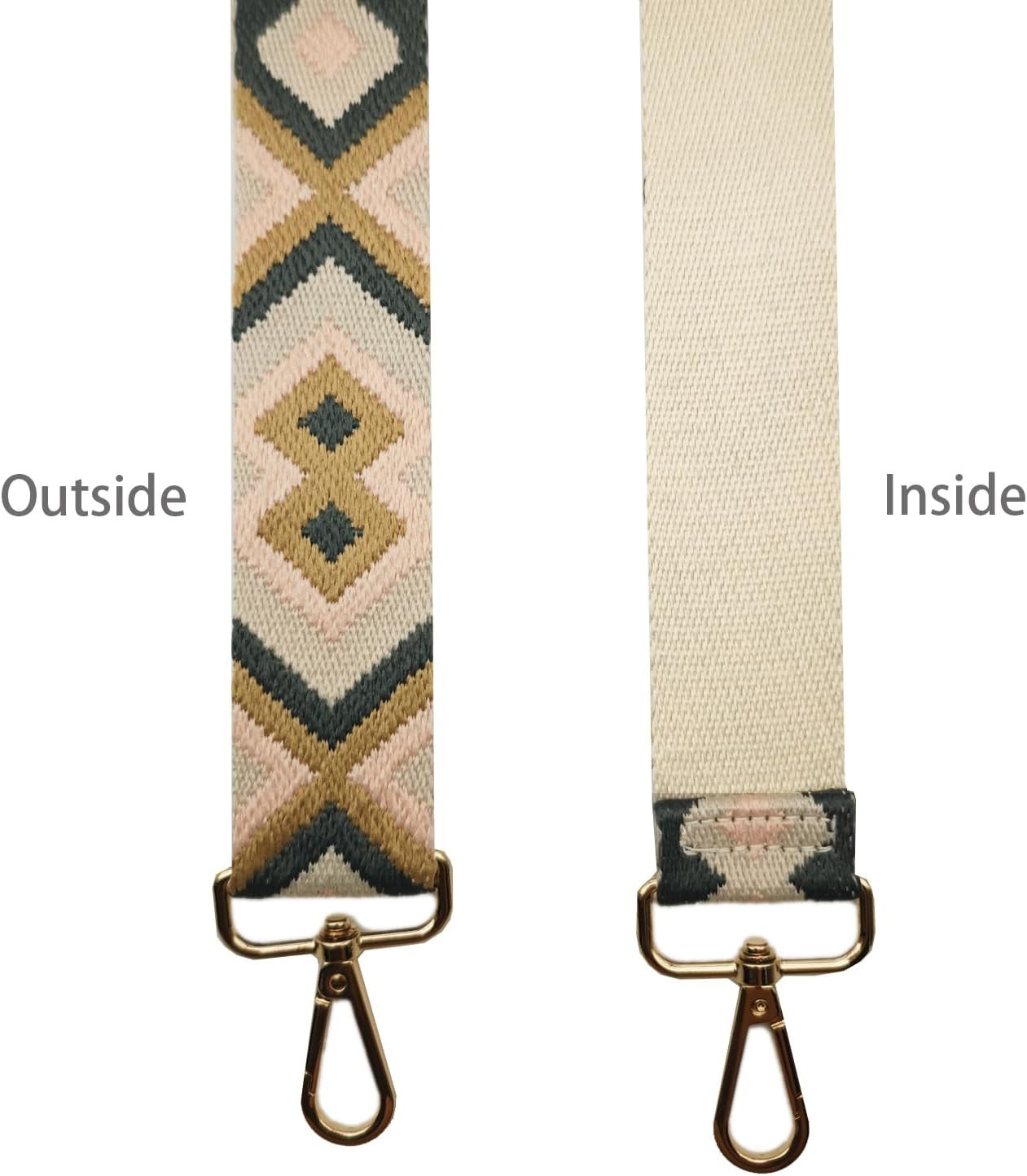 Universal Replacement Shoulder Strap for Women’S Handbags – Wide 3.8Cm Crossbody