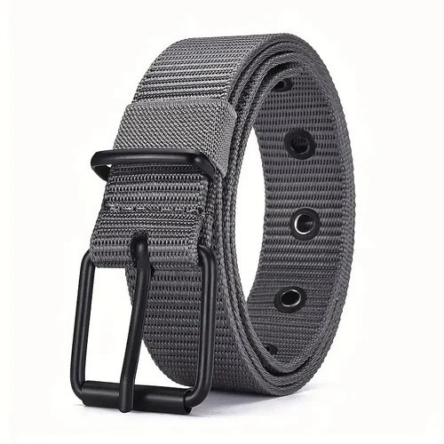 Men Nylon Canvas Tactical Belt Heavy Duty Quick Release Buckle Work Belt