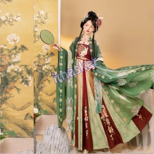 Oversized 8XL Hanfu Dress Women Chinese Ancient Traditional HanfuCosplay Costume