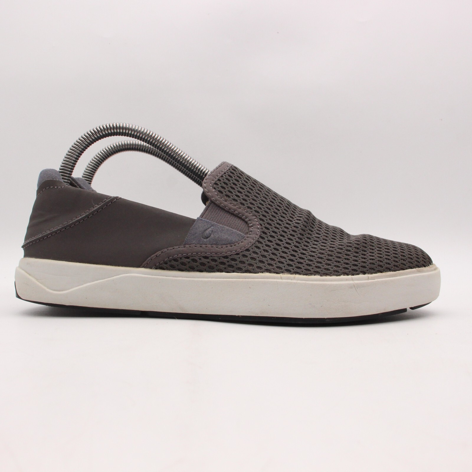 OluKai Lae’ahi Sneakers Men’s US 7 Gray Casual Shoes Slip On Sneakers
