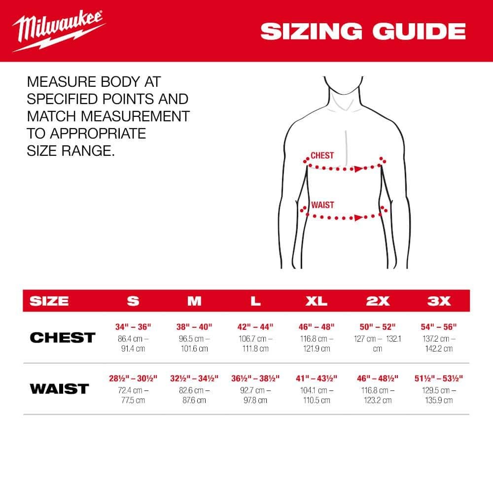 Milwaukee Gen II Men’s Work Skin Extra Large Gray Short-Sleeve T-Shirt