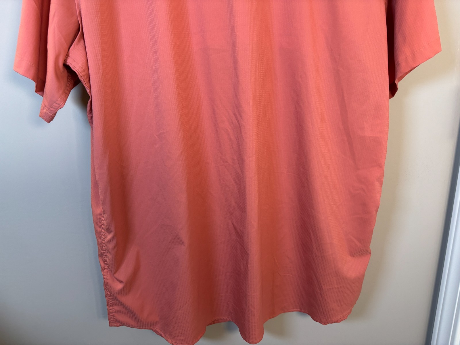 Columbia Omni-Wick Men’s Size XL Short Sleeve Button Up Vented Fishing Shirt